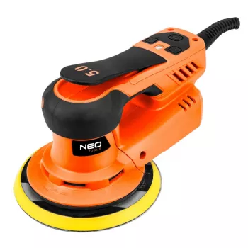 NEO TOOLS 04-721 Lixadora orbital excêntrica 350W sem escovas 150mm