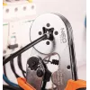 NEO Tools Alicate de cravar autoajustável para terminais 0,25-6 mm² (AWG 23-10), cravação quadrada, punho ergonómico de dois componentes, 200 mm