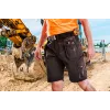 NEO TOOLS Calções de trabalho HD com bolsos removíveis, tamanho LD/54, Ebony