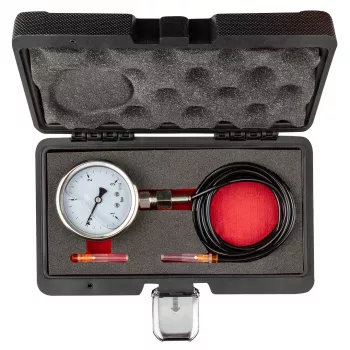 NEO TOOLS Testador de pressão de turbocompressor (1-3 bar) | Manómetro analógico com 3 adaptadores