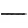 QNAP TS-432XeU-4G NAS rackmount de 4 baías, AnnapurnaLabs AL314 Quad-Core 1,7 GHz, 4 GB DDR4, 1x 10GbE SFP+, 2x 2,5GbE RJ-45, 1U