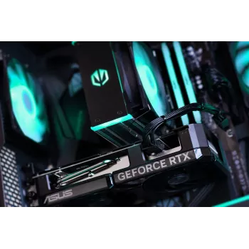 ACN Actina View 7500F Desktop gaming - Intel Core i5-7500F, 16GB DDR4, 500GB SSD, GeForce RTX 5060 12GB, fonte de alimentação 650W, Windows 11 Home, Wi-Fi, Bluetooth