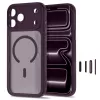 Tech-Protect MagPeak Capa MagSafe para iPhone 17 Pro Max / 18 Pro Max - vermelho cereja escuro mate