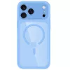 TECH-PROTECT MagPeak Capa MagSafe transparente para iPhone 17 Pro Max / 18 Pro Max - azul-claro