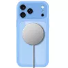 TECH-PROTECT MagPeak Capa MagSafe transparente para iPhone 17 Pro Max / 18 Pro Max - azul-claro