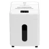 Tracer SilentBlade Destruidora de papel branca com corte em partículas, 10 folhas, P-4, 21 L