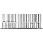 NEO TOOLS 1/2 Chaves de caixa longas multidentadas, conjunto de 8