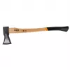 NEO TOOLS TOP-27-019 Machado com cabo em fibra de vidro, cabeça de 600g em aço carbono, 380mm, punho antiderrapante, proteção da lâmina, certificado TÜV GS