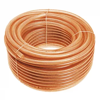 NEO TOOLS Mangueira de pressão reforçada 10 x 15 mm, 50 m | PVC com malha de poliéster, 15 bar