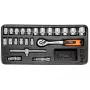 NEO TOOLS Conjunto de chaves de caixa 3/8, 22 peças, com inserto