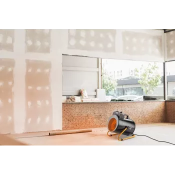NEO TOOLS 90-069 Aquecedor elétrico industrial 5kW, termóstato ajustável, IPX4, de 3 fases 400V