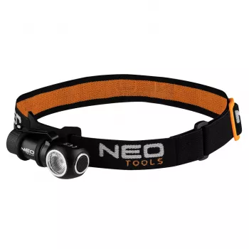 NEO TOOLS lanterna frontal recarregável 600lm USB carregamento magnético LED CREE XPG3