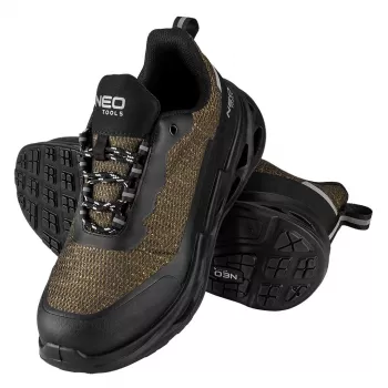 NEO TOOLS sapatos de trabalho S1 SR FO, biqueira de aço, tamanho 46