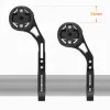 Rockbros FK-301 Suporte de guiador 2 em 1 para bicicleta - ciclocomputador e câmara de ação/luz - preto