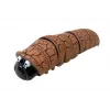 LEAN TOYS Lagarta infravermelhos evita obstáculos castanho