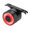 ROCKBROS Q3 Luz traseira de bicicleta com deteção inteligente de travagem - preto