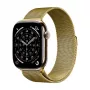 Pulseira de aço inoxidável Crong Milano Steel para Apple Watch 38/40/41/42 mm dourado