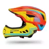 Capacete convertível infantil de viseira completa ROBOROCK Rockbros TT-32SOYB-S com proteção de queixo removível, tamanho S, amarelo-laranja