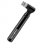 ROCKBROS JG-PB-11 Kit de reparação para bicicleta com minibomba de 120-PSI, multiferramenta 16-em-1, remendos sem cola, desmonta-pneus, bolsa de armazenamento - preto