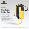 Rockbros AS-162 Bolsa de guiador impermeável para garrafas - Amarelo