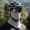 ROCKBROS LF25949 Balaclava elástica de veludo, cinzento