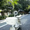 ROCKBROS F-253W Espelho de bicicleta em fibra de carbono antirreflexo - lado direito
