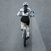 ROCKBROS F-253W Espelho de bicicleta em fibra de carbono antirreflexo - lado direito