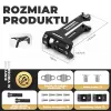 ROCKBROS Adaptador de suporte de garrafa sob o selim - Alumínio, Preto