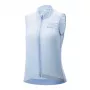 Colete de ciclismo ROCKBROS Road to Sky para mulher - leve, respirável, corta-vento, azul, tamanho M