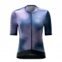 Jersey de ciclismo TVI ROCKBROS para mulher manga curta azul-marinho tamanho L