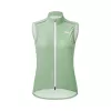 Colete de ciclismo ROCKBROS para mulher MJ008 TVI corta-vento verde tamanho L