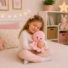 Peluche polvo LEAN TOYS com tentáculos elásticos rosa 50 cm