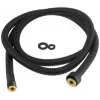 DEANTE Tubo de Duche para Torneiras de 3 Furos 150 cm Cromado