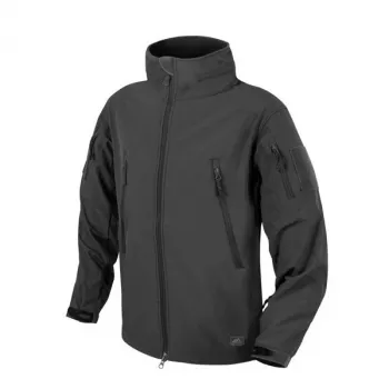 GUNFIGHTER Shark Skin Casaco Windblocker - Preto