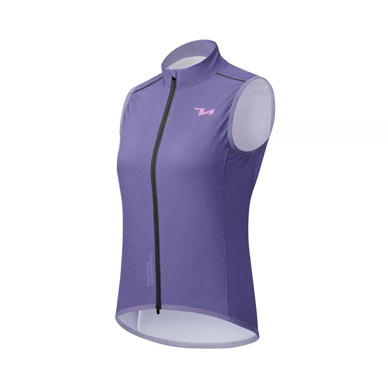 ROCKBROS Colete de Ciclismo Mulher MJ008 TVI Corta-vento Roxo Tamanho S