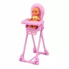 LEAN TOYS Anlily Conjunto de bonecas mãe e bebé gémeos com acessórios