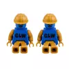 LEAN TOYS Camião-cisterna de metal com fricção, luzes e sons, azul e branco, escala 1:40