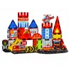 LEAN TOYS Blocos magnéticos quartel de bombeiros 42 peças