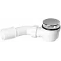 DEANTE Sifão de ralo de duche com abertura de limpeza superior, saída 50 mm, grelha cromada