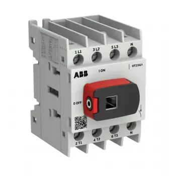 ABB Interruptor-seccionador de carga OTOT25G1-4BSN2Plus 25 A 4 polos tamanho G1