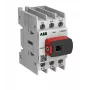 ABB OT Plus OT63G1-3BS63 A Interruptor seccionador de carga, tamanho G1, 3 polos, com manípulo