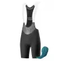 ROCKBROS ROAD TO SKY calças de ciclismo homem com almofada 3D - preto, tamanho M