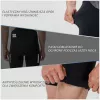 ROCKBROS homem calças de ciclismo Road to Sky com almofada - preto, tamanho L
