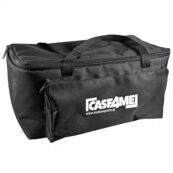 CASE4ME bolsa de transporte para 4 projetores PAR LED finos e planos - acolchoada, preta