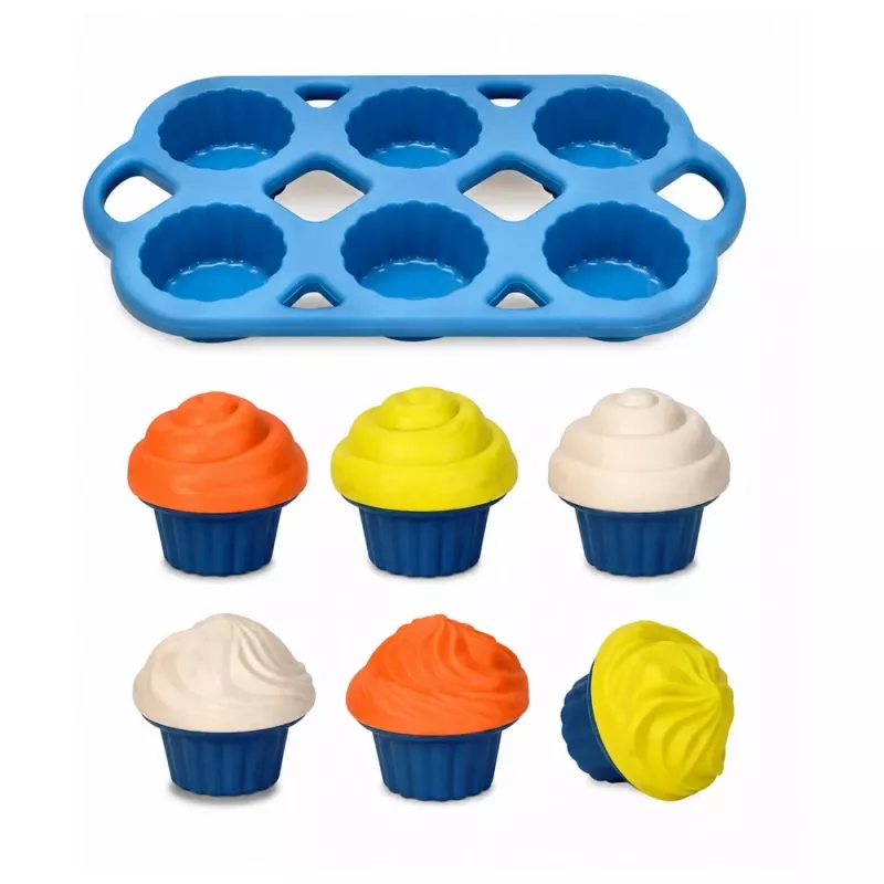 Conjunto ecológico de madeira para fazer gelados para crianças LEAN TOYS 26 peças