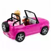 Boneca Anlily LEAN TOYS em descapotável roxo com suporte para telemóvel e auscultadores