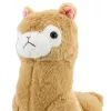 Peluche alpaca lhama LEAN TOYS animal de peluche pelo macio creme 38 cm