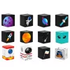 Conjunto de blocos magnéticos LEAN TOYS 50 peças cubos 3D pixel construção