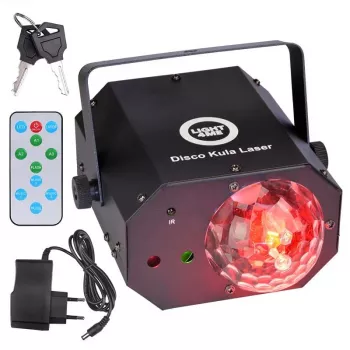 Efeito de luz LED multi-efeitos LIGHT4ME DISCO SPHERE LASER