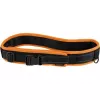 Fiskars 1003626 Functional Form cinto de ferramentas com fecho rápido, cintura ajustável até 120 cm, poliéster resistente e repelente à água, várias bolsas e presilhas, preto/laranja